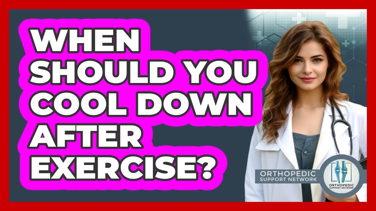 When Should You Cool Down After Exercise?