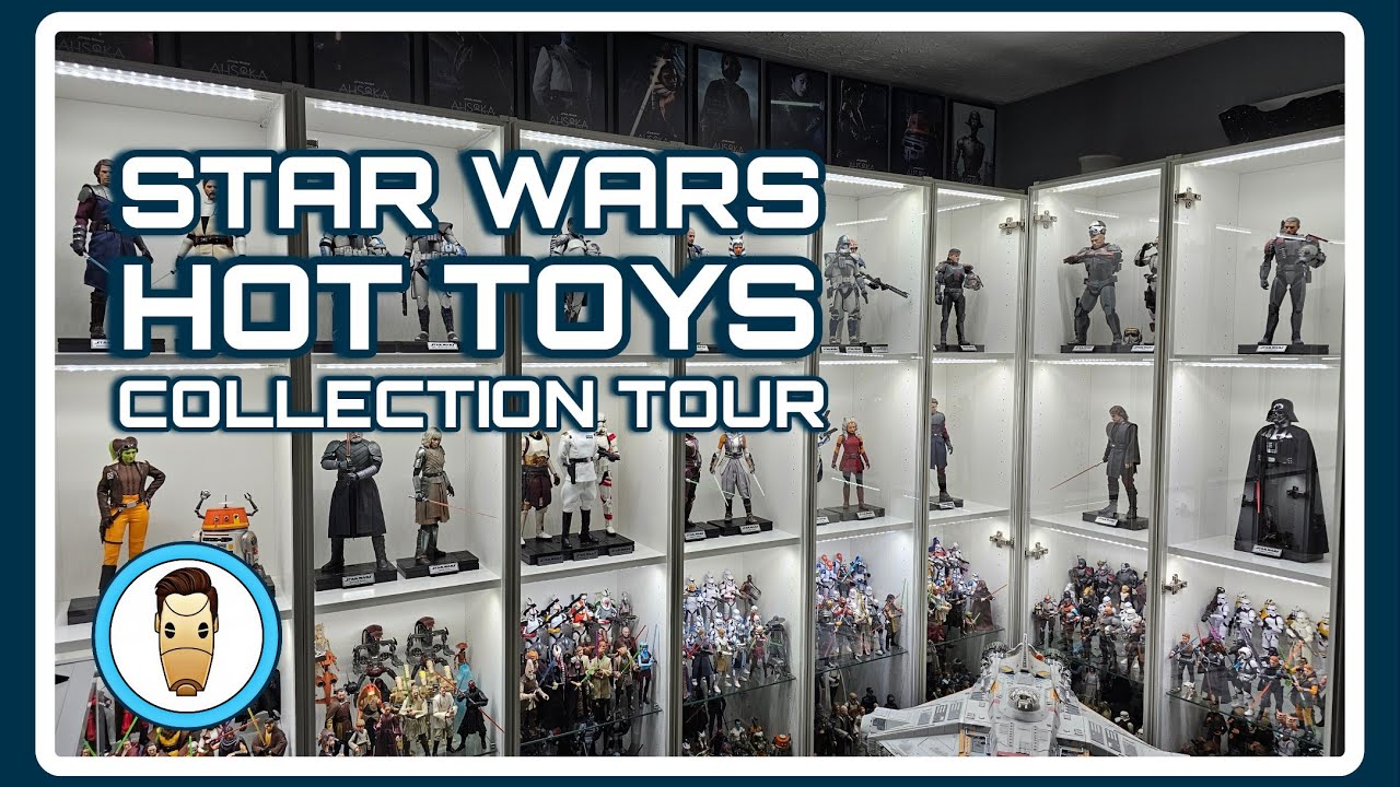 STAR WARS コレクション写真付き Star Wars | Hot Toys 1/6 Scale | Collection Tour 2025 - YouTube