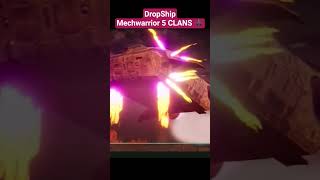 Висадка на планету!🚀Mechwarrior 5 CLANS ✴️#mechwarrior5 #mechwarrior5clans #mechwarrior #mech #game
