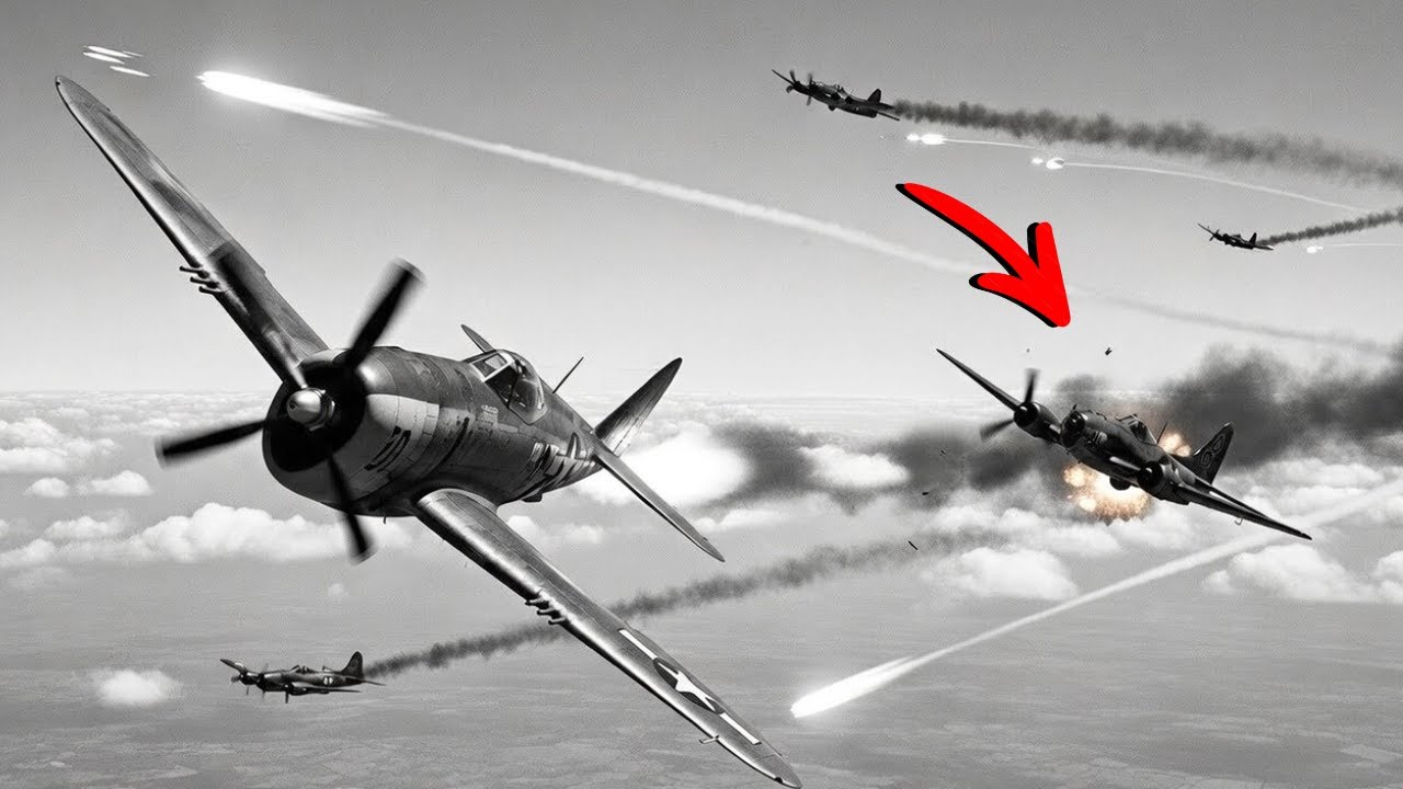 German Pilots Laughed at the P-47 Thunderbolt—Until its 8 .50 Cals Shredded 5 Fw 190s in 1 Afternoon