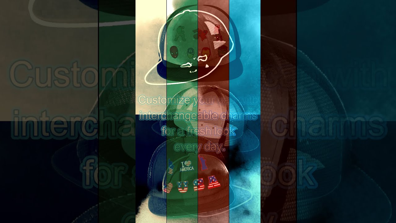 Custom HATS with HOLES for charms – Express Your Style with Personalized CAPS