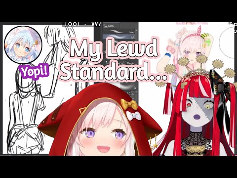 【Airani Iofifteen】Iofi Declares Ollie As Her Reference for Lewd Drawing Limits【EN Sub】