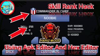 Hacking Skill And Rank With Apk Editor And Hex Editor |HARIZMODS | LINK IN THE DESCRIPTION screenshot 5