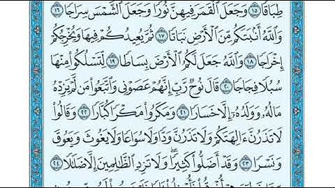 سورة نوح،،٢٢الى٢٨
