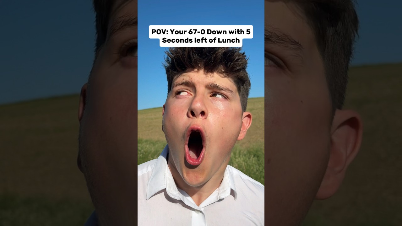 Most Dramatic 5 Seconds Of All Time #school #football