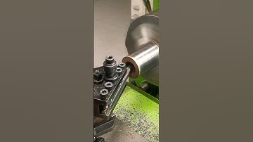 taping threads polish inside #viralvideo #machine #lathemachine #machineshop