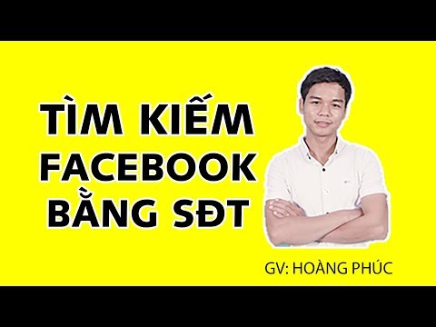 Video Cách tìm facebook qua số điện thoại - youtube