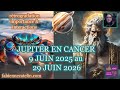 JUPITER En CANCER 9 Juin 2025 Au 29 Juin 2026 IMPORTANCE ET INTERACTIONS 