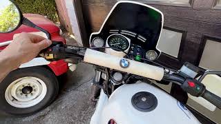 1988 R100GS Cold Start