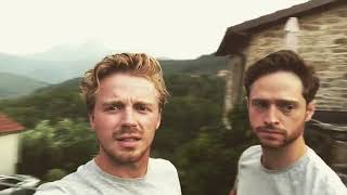 Jack Lowden W Bff Andrew Rothney - Italy