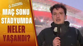 Emre Kaplan, Galatasaray 1-2 Trabzonspor Maçının Ardından Stadyumda Yaşananları Anlattı 23.01.2022