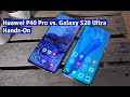 HUAWEI P40 vs. Samsung Galaxy S20 Ultra 5G im Vergleich