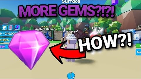 HOW to GET GEMS in MINING SIMULATOR 2?! | #roblox