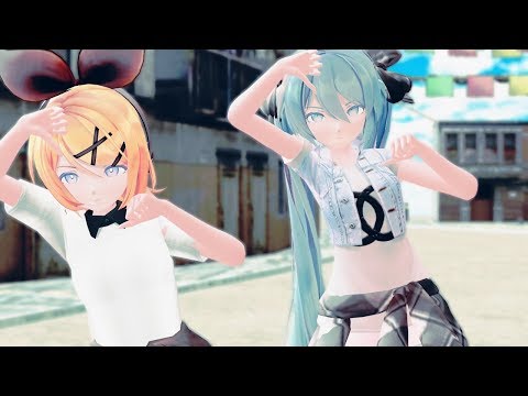 {MMD}Sour式初音ミクと鏡音リンでテレキャスタービーボーイ