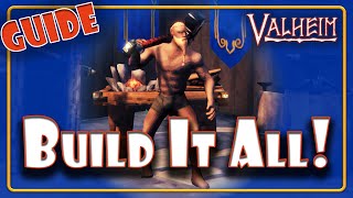 Valheim ⚔️🌲 Crafting Stations and Upgrades ~ Full Guide #valheimtips