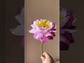 DIY How To Make Paper Lotus || Lotus 🪷 #diy #shorts #craft #paperflower #howtomake