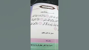 سورة القدر #رضا حسن