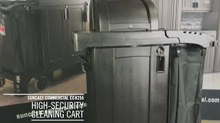 CCH255 High Security Cleaning Cart Video