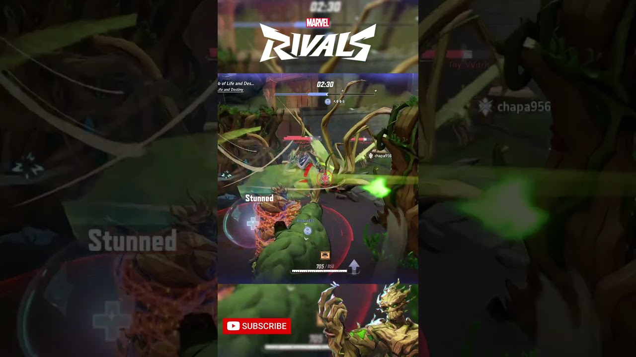 I AM GROOT!!!!!! #pentakill #marvel #marvelrivals #marvelcomics #games #marvelrivalsclips