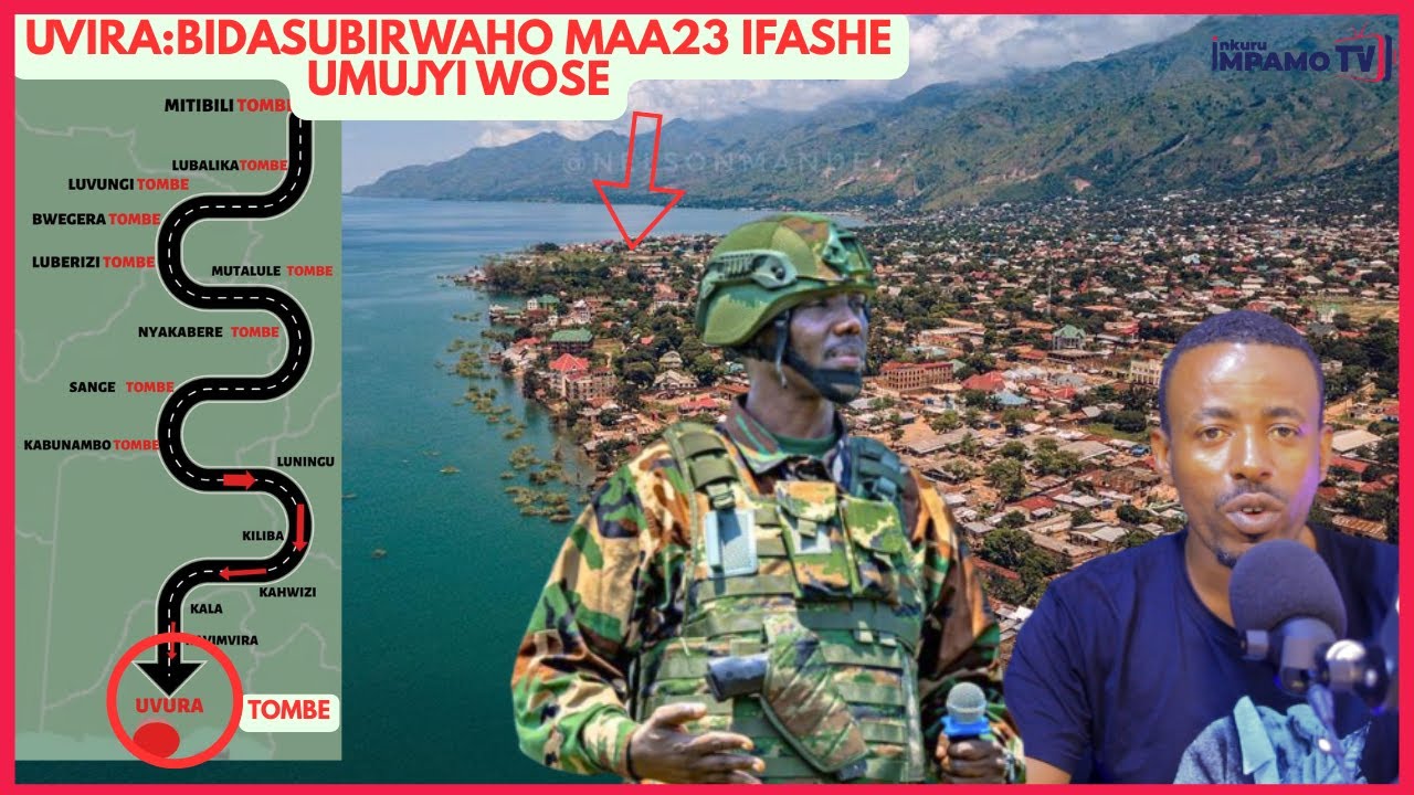 Uvira Bidasubirwaho MAA23 ifashe umujyi wose, dore ikigiye gukurikira