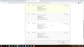 Assigning Submission to a Session