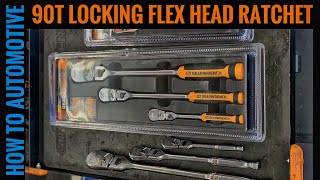 The Gearwrench Tools 90t Locking Flex Head Ratchets Are A Great Addition To Your Tool Collection.