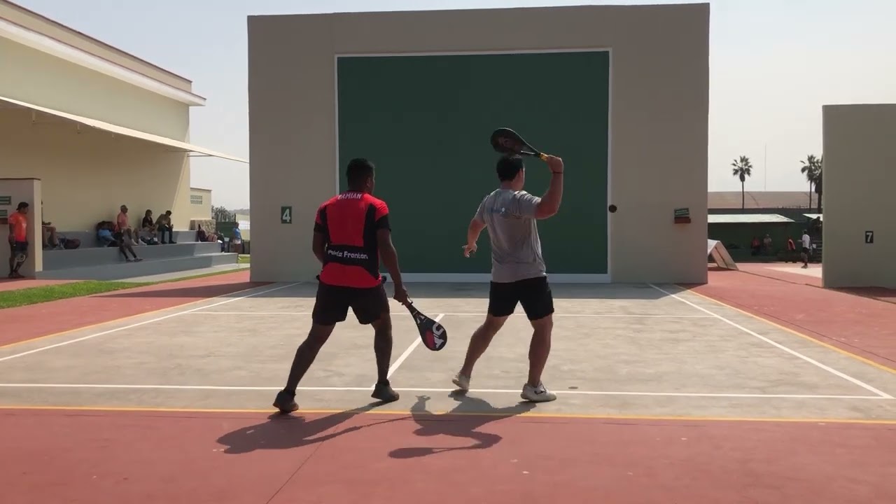 Torneo Metropolitano Villa 2024, semis libre, Kevin vs Damian, Paleta Frontón