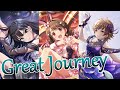 MV【デレステ】ノワール衣装でGreat Journey (島村卯月 渋谷凛 本田未央)