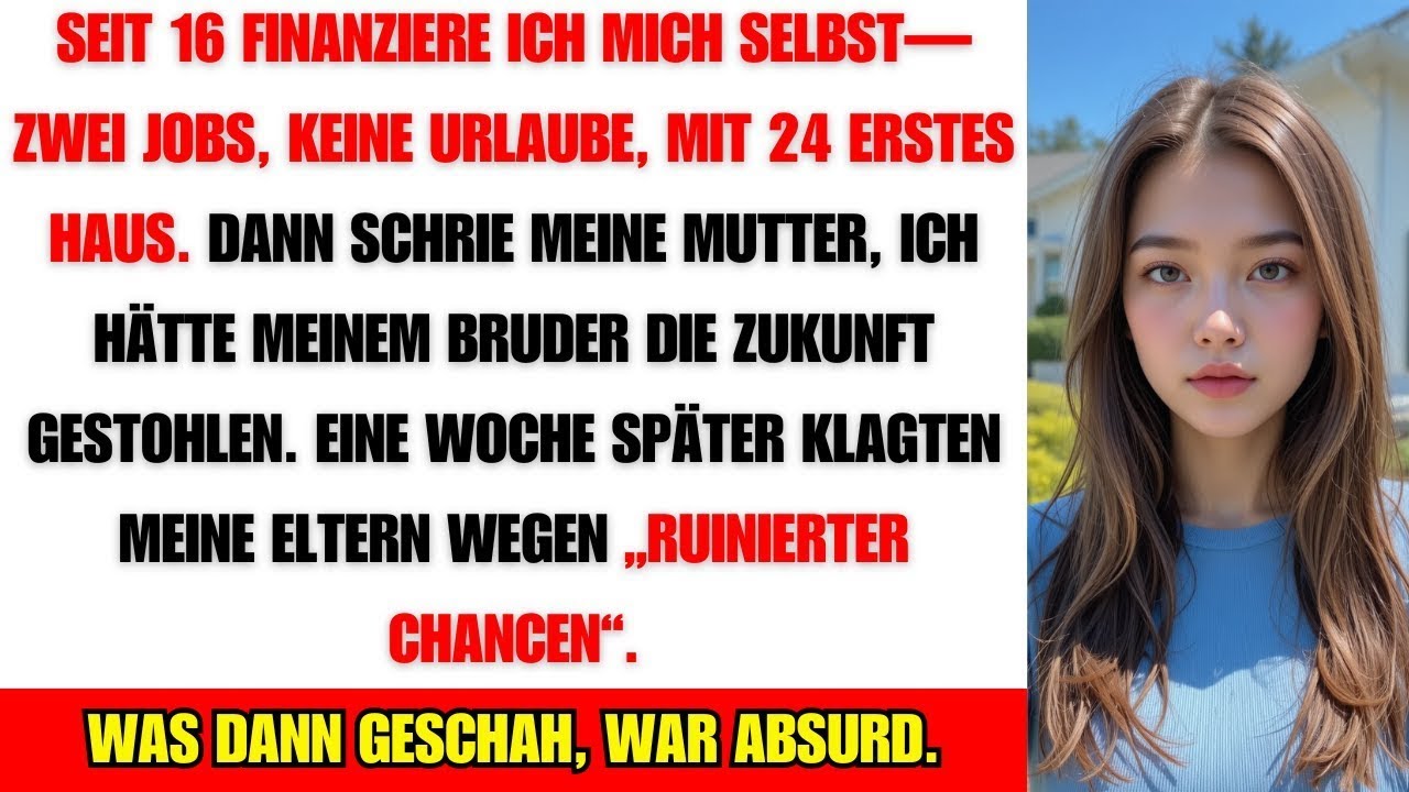 Mit 16 auf mich allein gestellt – jetzt verklagen mich meine Eltern auf mein eigenes Haus