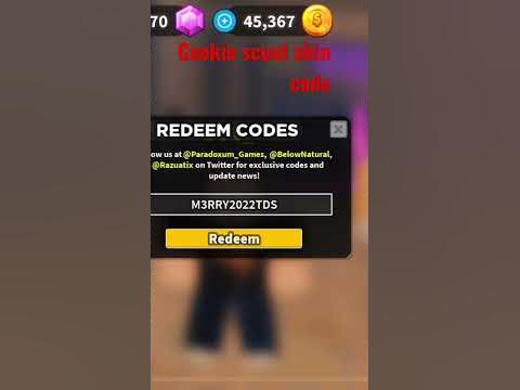 How to get cookie scout skin #tds #shorts #christmas - YouTube