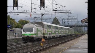 VR | Finnish high speed trains at Lempäälä station | 200 km/h