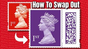 How To Swap Out Stamps | Royal Mail 👑 📨
