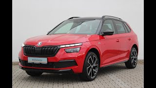 Škoda Kamiq 1.5 TSI Monte Carlo - červená VELVET