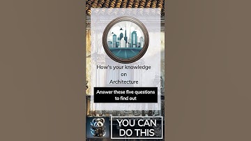 Architecture Multiple Choice #14