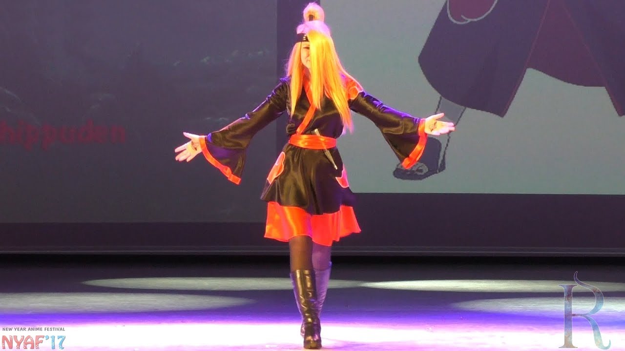 NYAF 2017. kuroko_ko_ko (Уфа): Naruto Shippuuden - Deidara russian movie