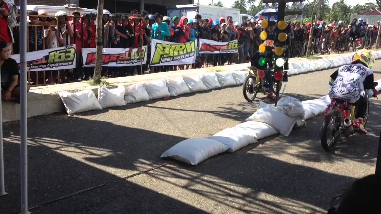 Drag Kebumen Rully PM #80 Bebek 130std best time 8,6