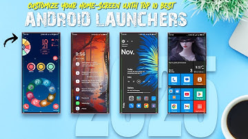 Top 10 Android Launchers You MUST Try in 2025 (Customize You Android Home Screen Like a Pro)