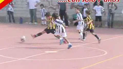 aaron rubio salazar de badajoz 7 years old