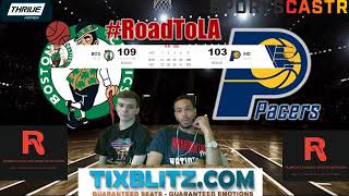 Boston Celtics vs Indiana Pacers LIVE play by play and Reactions! #NBA #NBAplayoffs Boston Celtics Vs Indiana Pacers Live Play By Play Reactions