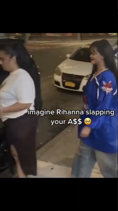 Rihanna slap ass