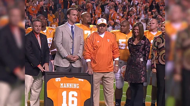 Football | Retiring Peyton Manning's Jersey