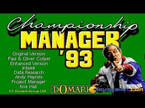 Championship Manager 1993 gameplay (PC Game, 1993)