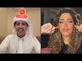 سعود بن خميس مقلب الصوت العالي سارة من لبنان انصدمت من الصوت و طلبت أغنية يا خسارة قلبي 