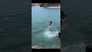 Hersonissos Crete Greece. Hersonisos Beach walk  Summer 2024 #beach #beachwalk #travel #summer