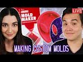 Making Our Own Custom Silicone Molds Live