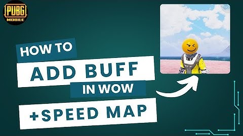 How to make a Magic map in wow | How to use Floating in air buff | #pubgmobile | #wowmap