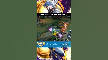 TOP 1 GLOBAL NATAN CRITICAL BUILD AND EMBLEM REVEAL❗