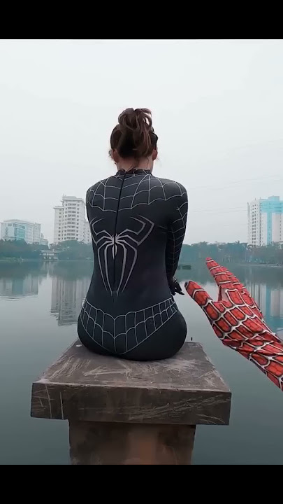 Spiderman Ketahuan Godain Cewek Cantik Venom Di Mana #Shorts