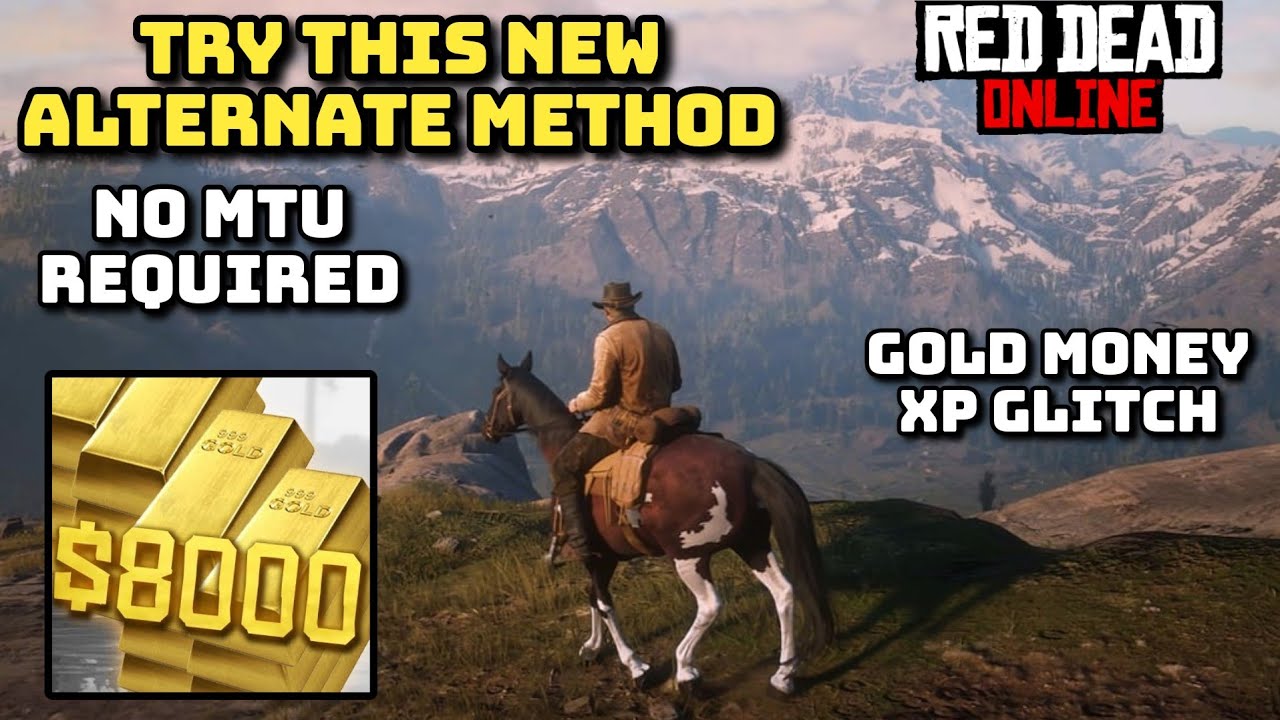 *XBOX METHOD* INFINITE GOLD MONEY XP GLITCH - RDR2 ONLINE RED DEAD ONLINE RED DEAD REDEMPTION 2