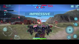 Robot warfare samurai game play screenshot 1